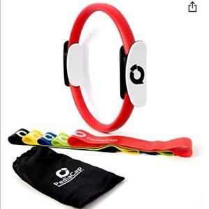 NWT Pilates Ring and 5 Exercise Bands